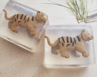 Tiger soap / baby cub ltd /Soap favor