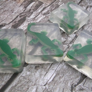 Alligator soap / Alligator soap party favor / baby alligator hatchling Ltd. reptile soap