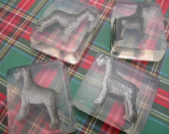 Schnauzer dog soap favors / Terrier Dog / Dog gift
