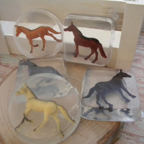 Horse soap party favors 1.5 ounce size