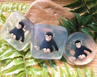 Chimpanzee soap favors / Baby Chimpanzee / Jane Goodall fund / Ltd.