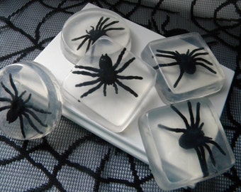 Spider Soap Favors / Halloween soap party favors