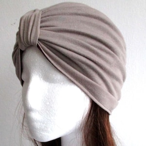 Reversible Jersey Turban Sewing Pattern: Pleated Chemo Hat (PDF Pattern)