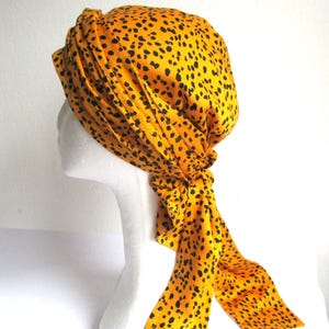 Headscarf Sewing Pattern: Summer Turban for Alopecia (PDF Pattern)