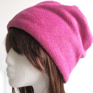 Wendemuster Fleece Mütze: 6 Größen (PDF Pattern)