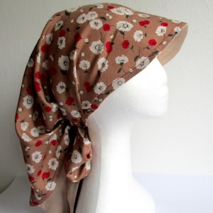 Reversible Viscose Bandana Visor Hat Sewing Pattern (PDF)