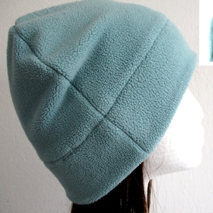 Fleece Mütze Schnittmuster: Winter Chemomütze in 6 Größen (PDF Pattern)