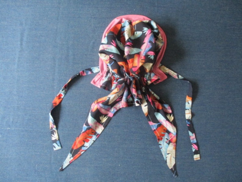 Download Women cancer chemo head scarf with elastic sewing pattern pdf | Etsy