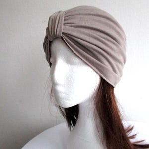 Turbante de jersey reversible de verano, gorro plisado para quimioterapia, patrón de costura de doble capa para la caída del cabello por cáncer (PDF), 10 tallas, para mujer