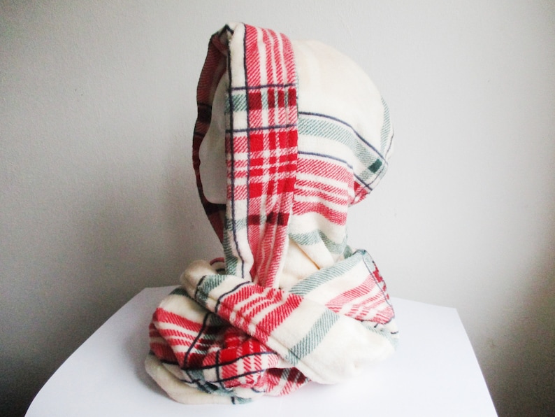 Fleece Infinity Hood Scarf Sewing Pattern: Winter Headcover (Includes XS-4XL sizes), (PDF Pattern) image 1