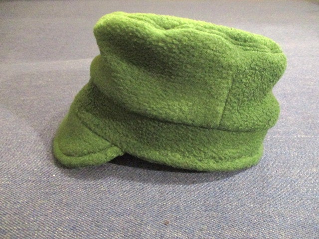 Fleece Cadet Hat Sewing Pattern: Lined Winter Chemo Visor (PDF Pattern ...