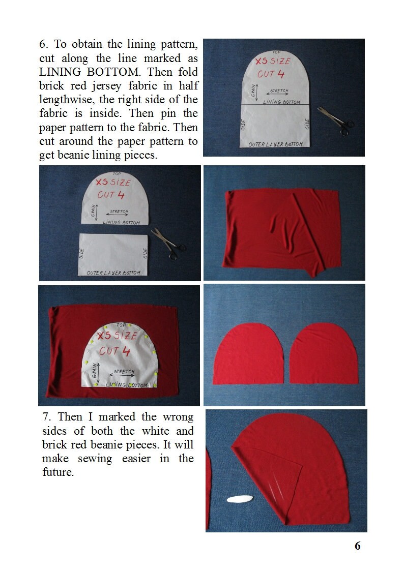 Fleece Hat Sewing Kit (Intermediate Level) - One Size Fits All