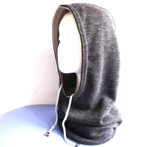 Patron de couture de bonnet écharpe à capuche : jersey pour femme, 8 tailles (Patron PDF)