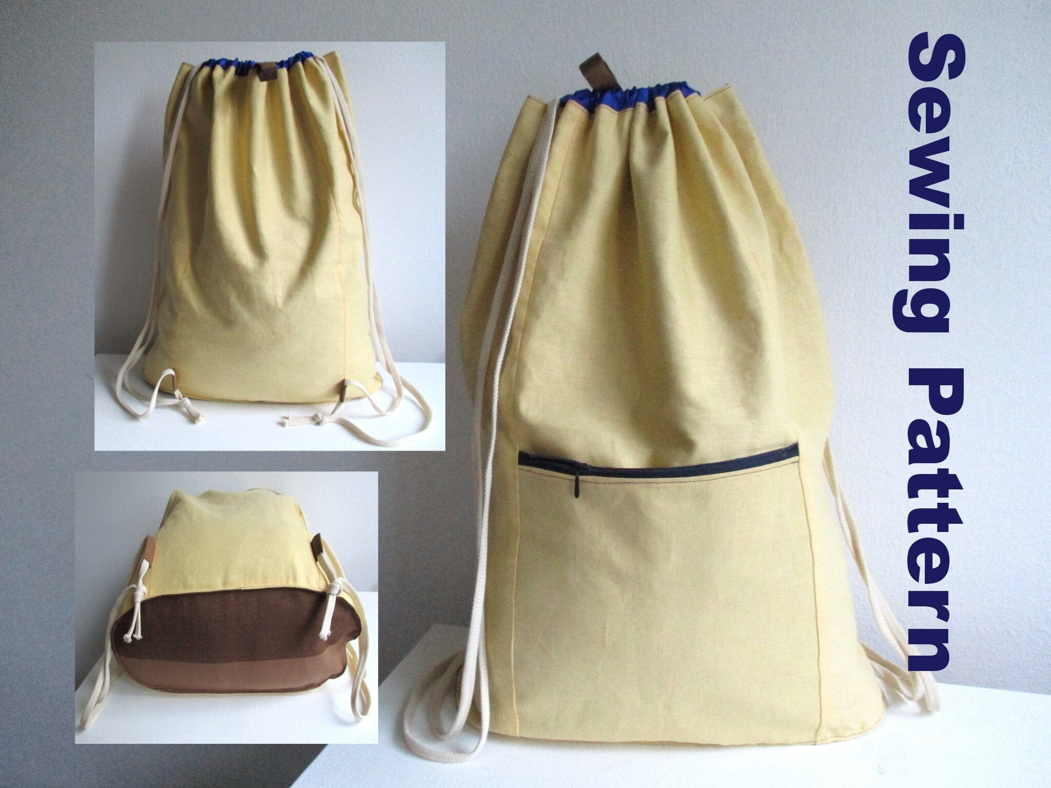 drawstring duffle bag