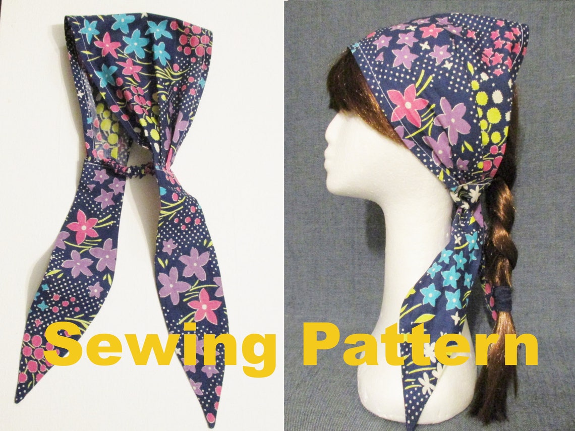 Summer Sun Headband Sewing Pattern Pdf/ Photo Tutorial Tie Etsy
