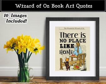 Citas del Mago de Oz, n.° 2, 8x10 (Descarga digital)