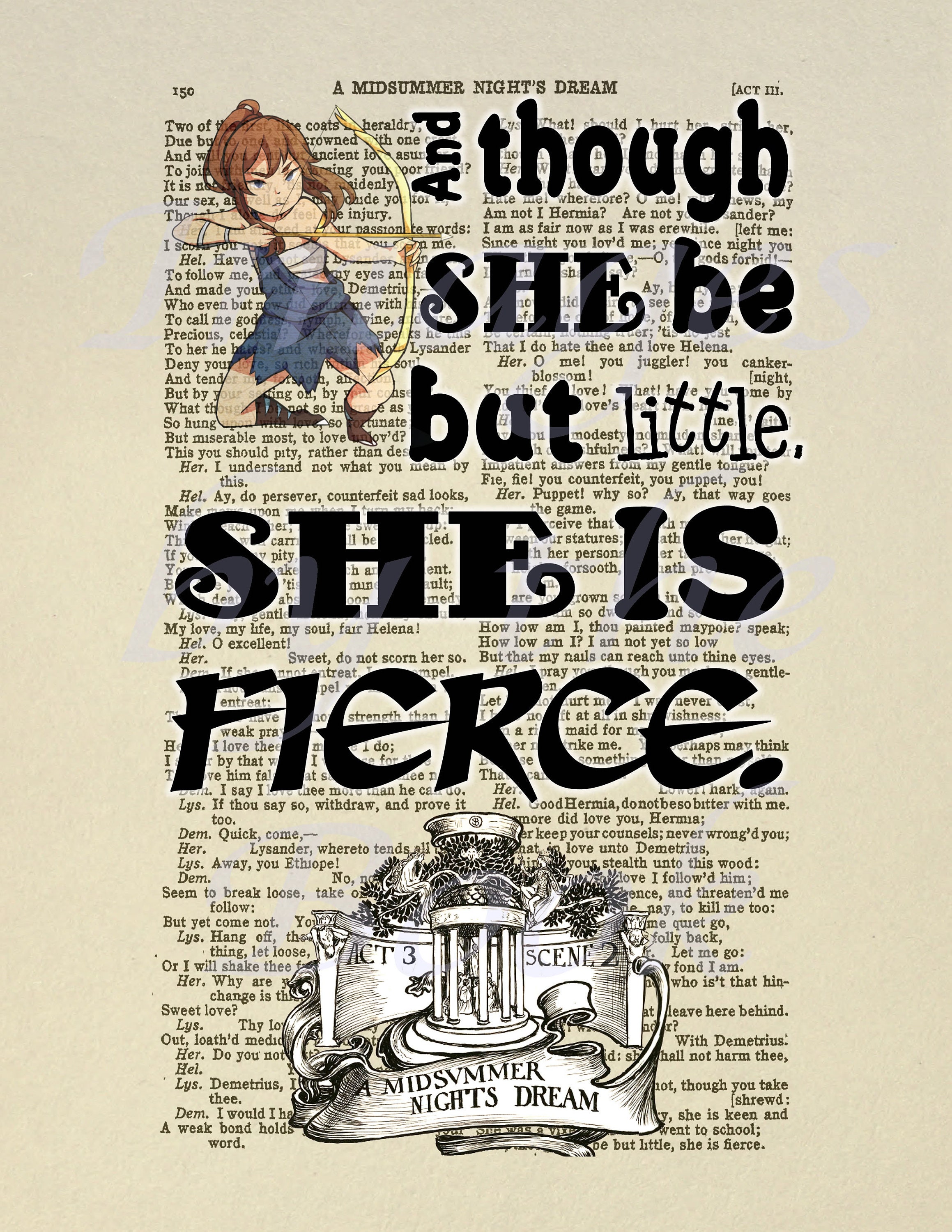 Shakespeare Quotes Prints 1 8x10 Framable Wall Art Eight | Etsy