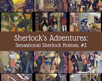 Sherlock Holmes Murder Mystery | Dark Academia | Volume 1 | Junk Journal and Scrapbook Digital Download