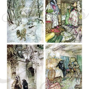 Wind in the Willows Prints, Stationery Set (digital Download) - Etsy