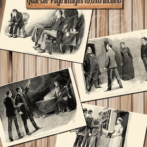 Kit de Ilustrações e Diário de Arte de Sherlock Holmes (Download Digital) imagem 9