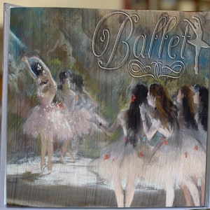 Ballet Art by Edgar Degas, Fore Edge Photo Strip Pattern, 2 patterns for the price of 1, Available for instant download upon purchase.