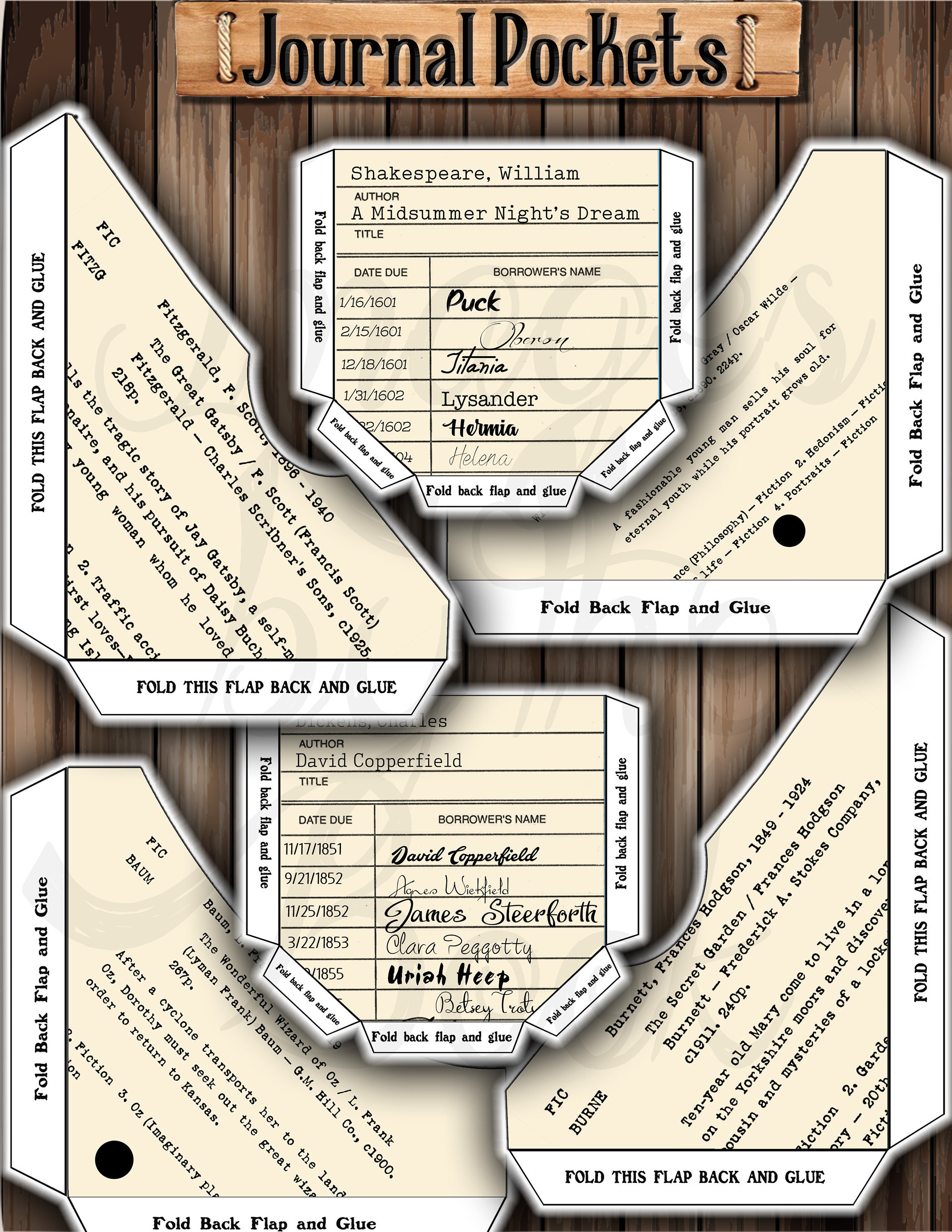 Old Fashioned Library Cards and Card Catalog Cards, Part 2 Old Fashioned Library Cards and Card Catalog Cards, Part 2