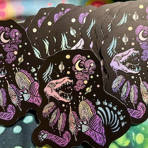Galaxy slices stickers