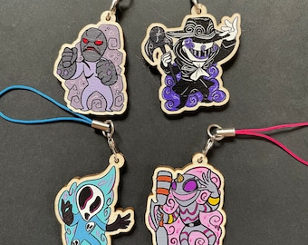 Ranger henchmen 1.5” wooden charms