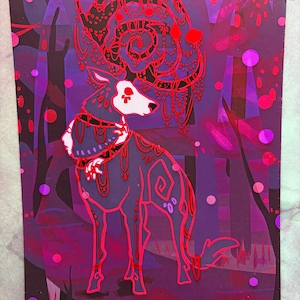 Thread of Memory foil art print