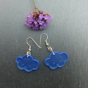 Big Cloud Earrings