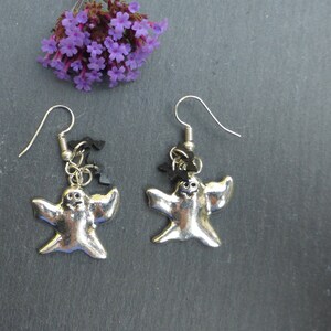 Ghostly earrings