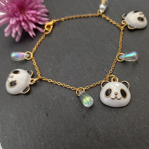 Panda Charm Armband