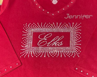Elks Rhinestone shirt