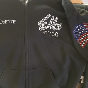 Elks Rhinestone Jacket