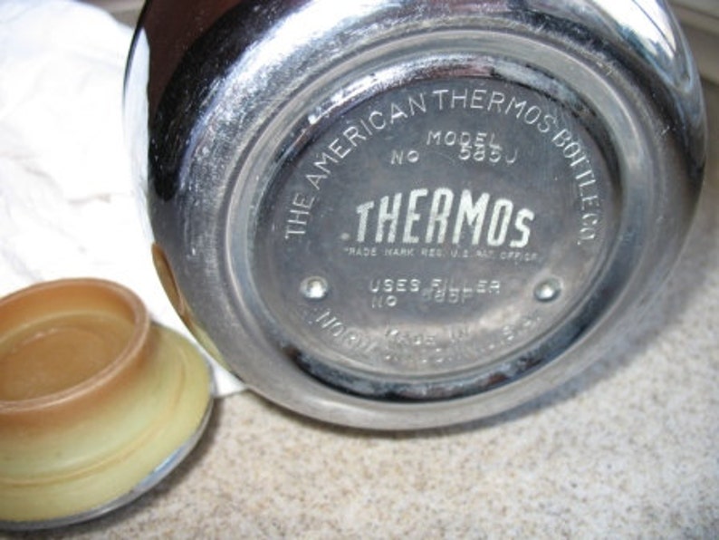 Thermos Model 585J American Thermos Bottle Co. Made In Etsy