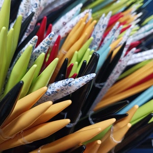 Knitting Needles 15&quot; long - Jumbo Aluminum Single Point  2mm to 15mm