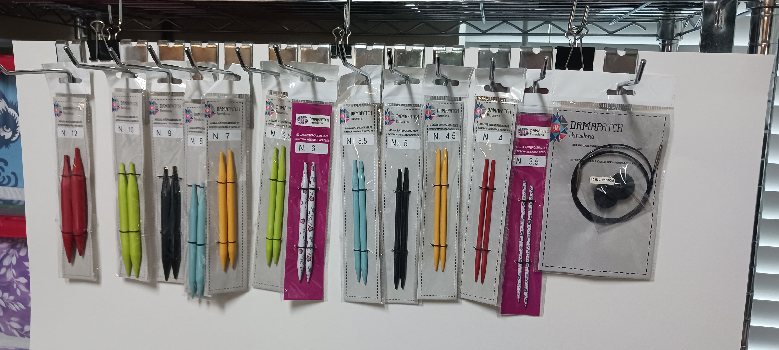 0.10 - 0.26 LED Light Up Hook Handle Knitting Needles Set – QuiltsSupply