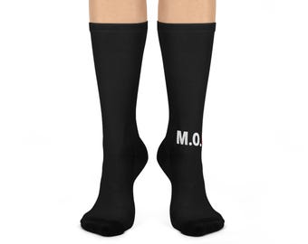 Strongman Socks M.O.E Forge Athletic Socks Powerlifting Gym Socks Weightlifting Gift for Lifters