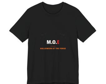 Halloween Shirt M.O.E Halloween at the Forge Spooky Gym Tee Pumpkin Strongman Trick or Treat Party Shirt