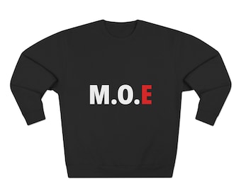 Strongman Crewneck Sweatshirt M.O.E Forge Pullover Powerlifting Gym Top Weightlifting Gift for Lifters