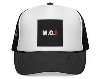 Strongman Trucker Cap M.O.E Forge Printed Hat Powerlifting Gym Trucker Gift for Lifters