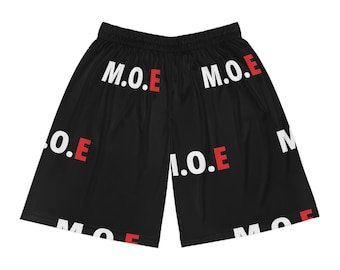 Strongman Shorts M.O.E Forge Basketball Gym Shorts All Over Print Powerlifting Training Gift for Lifters