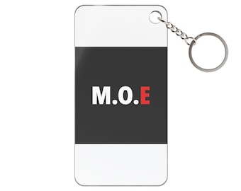 Strongman Keychain M.O.E Forge Acrylic Key Charm Powerlifting Gym Bag Accessory Gift for Lifters