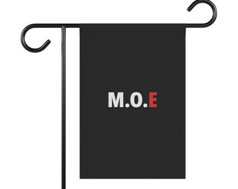 Strongman Gym Flag M.O.E Forge House Banner Garage Gym Decor Powerlifting Gift for Lifters