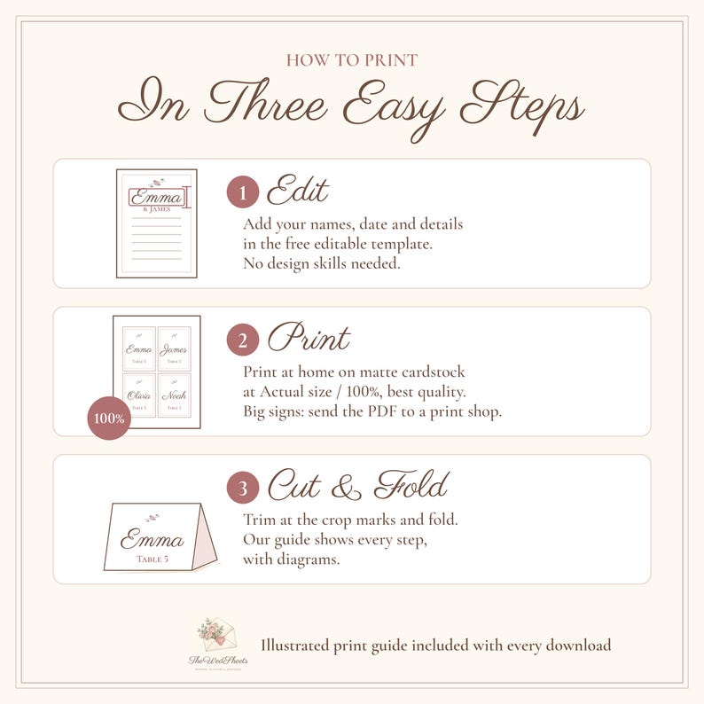 Cards and Gifts Sign Template, Editable Wedding Gift Table Sign 8x10 ...