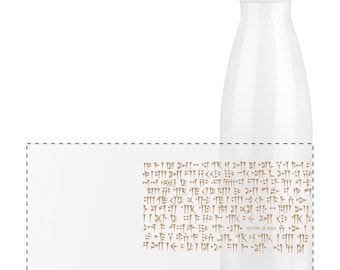 Persian Cuneiform  - Panorama Thermoflasche 500ml