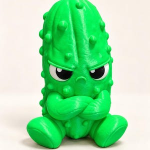 3d printed grumpy pickle