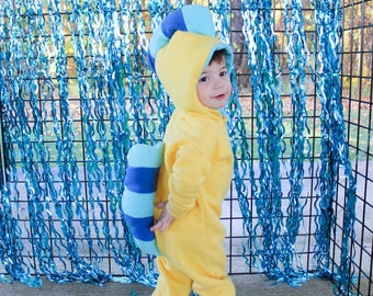 Flounder inspired costume