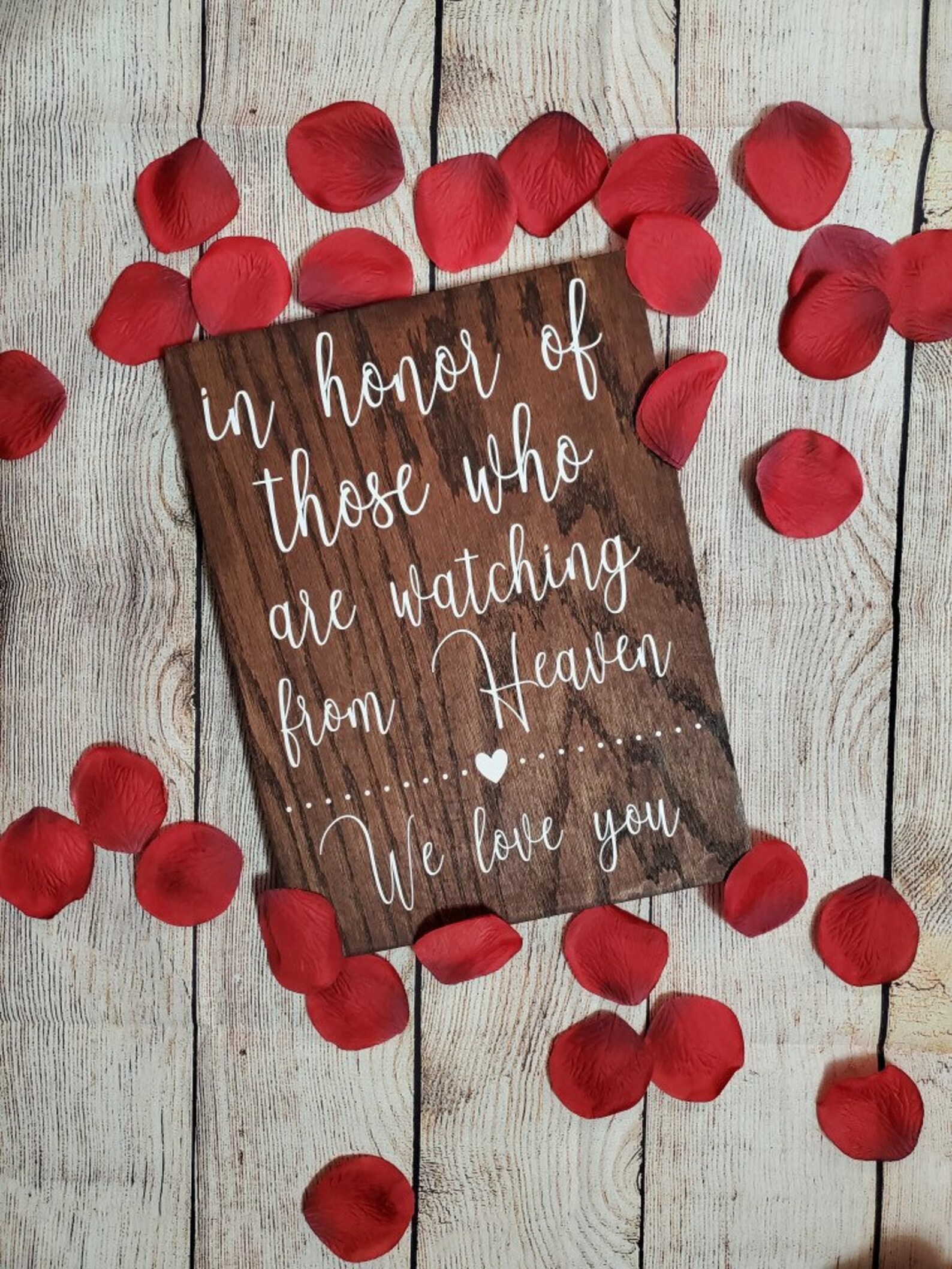 Memory Table Sign Etsy