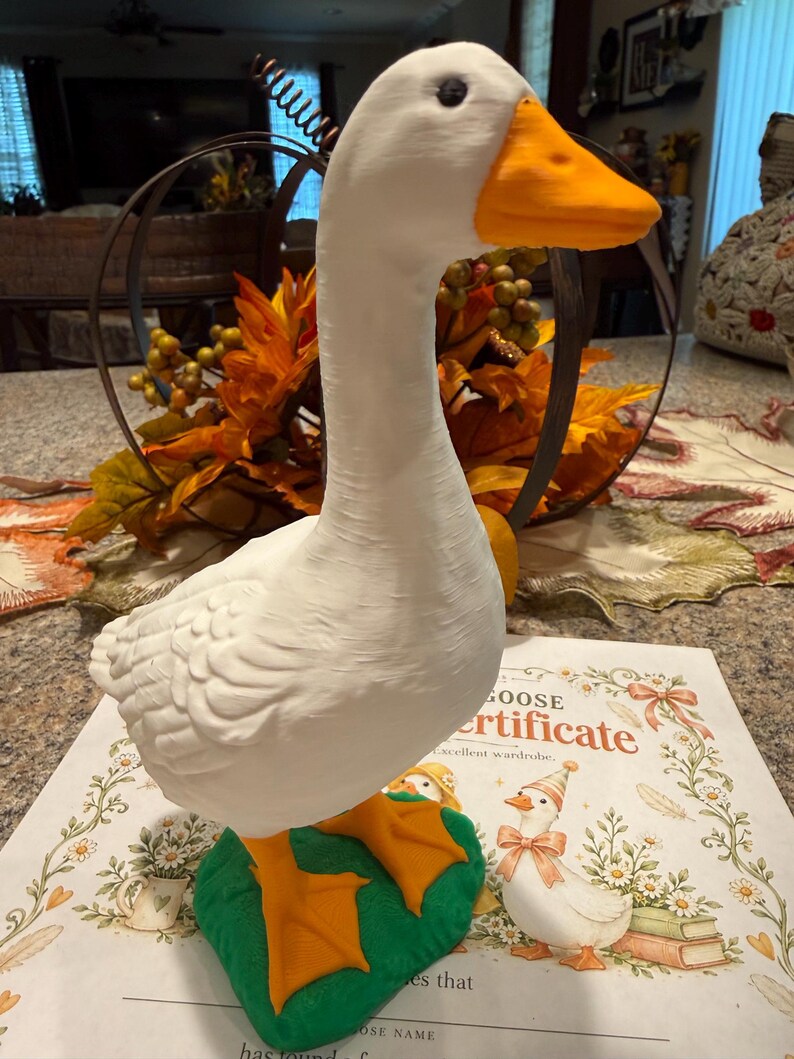 Desk Goose w/ Adoption Papers image 3